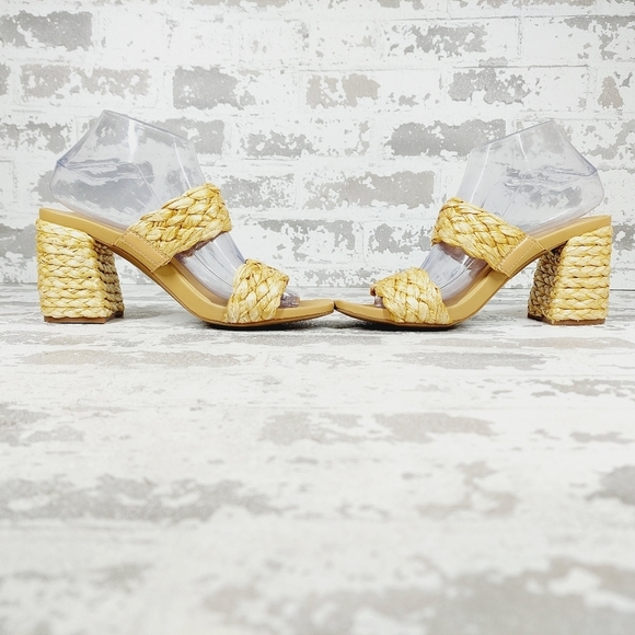 NEW Mia Tesi Yellow Braided Summer Casual Sandals C1054 - Picture 7 of 12